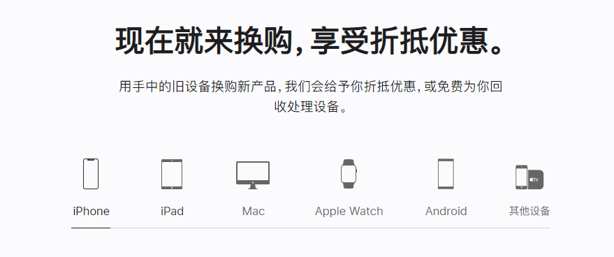 即墨苹果手机维修分享iPhone以旧换新的去处 