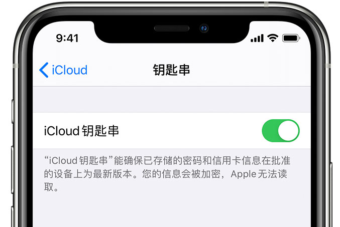 即墨苹果手机维修分享在 iPhone 上开启 iCloud 钥匙串之后会储存哪些信息 